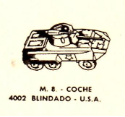 4002 M.B. Coche / Blindado - U.S.A.