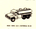 4025 GMC 2.5 Ton Cisterna M-35