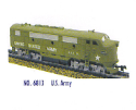 US ARMY F-3 A LOCOMOTIVE - Refurbished